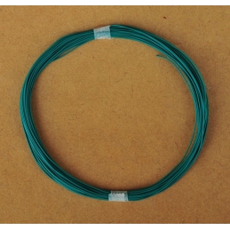 Bobine 10m de fil de câblage Vert 0.04mm²